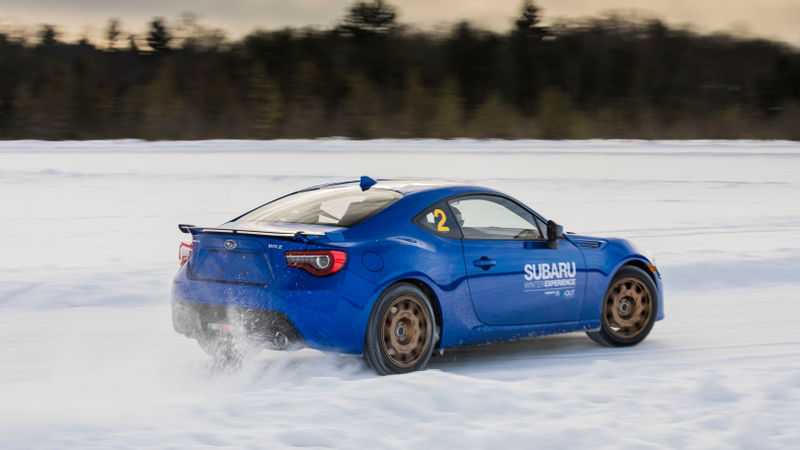 Illustration for article titled The Subaru BRZ Proves A Modern Rear-Wheel Drive Car Is Great For Winter Driving